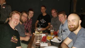 The final evening at Roguelike Celebration 2018